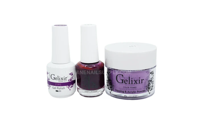 Gelixir UV/LED Soak Off Matching Gel and Polish #131 (15ml)