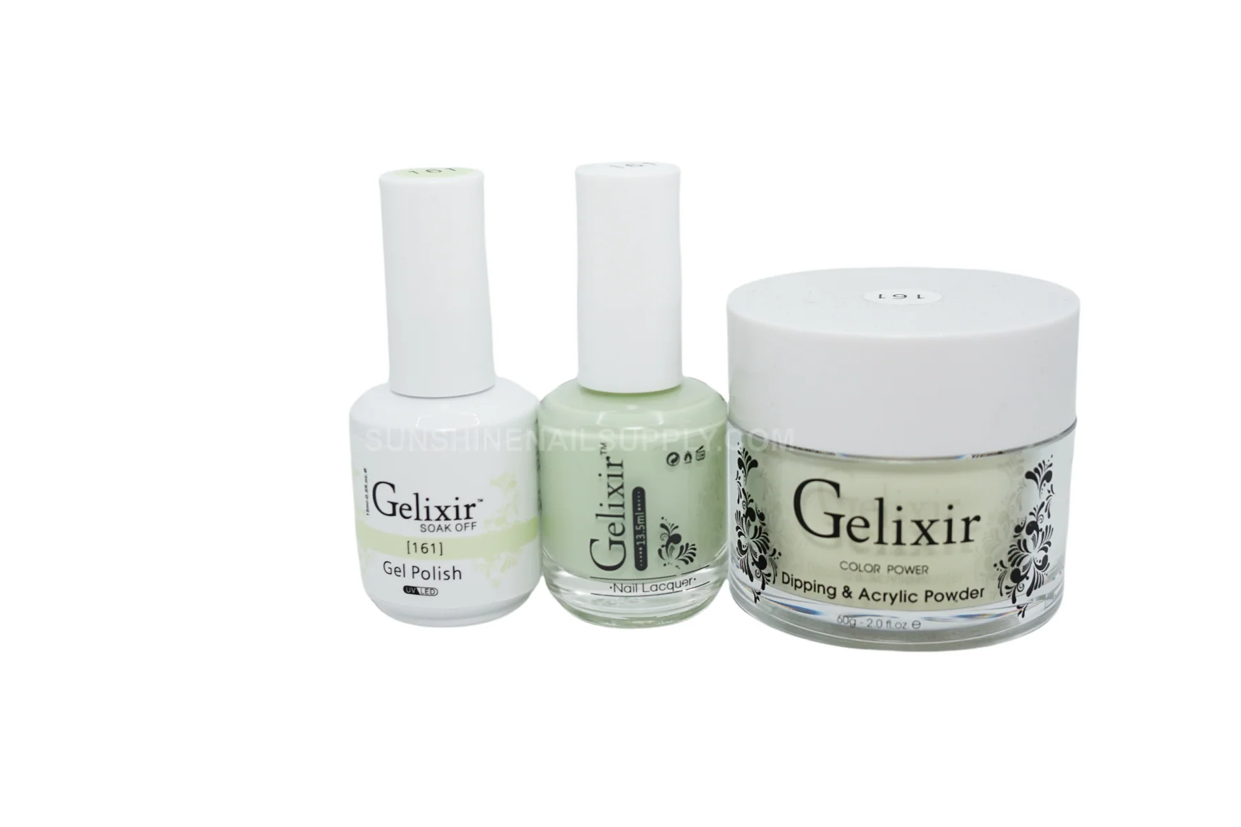 Gelixir UV/LED Soak Off Matching Gel and Polish 3in1 - #161