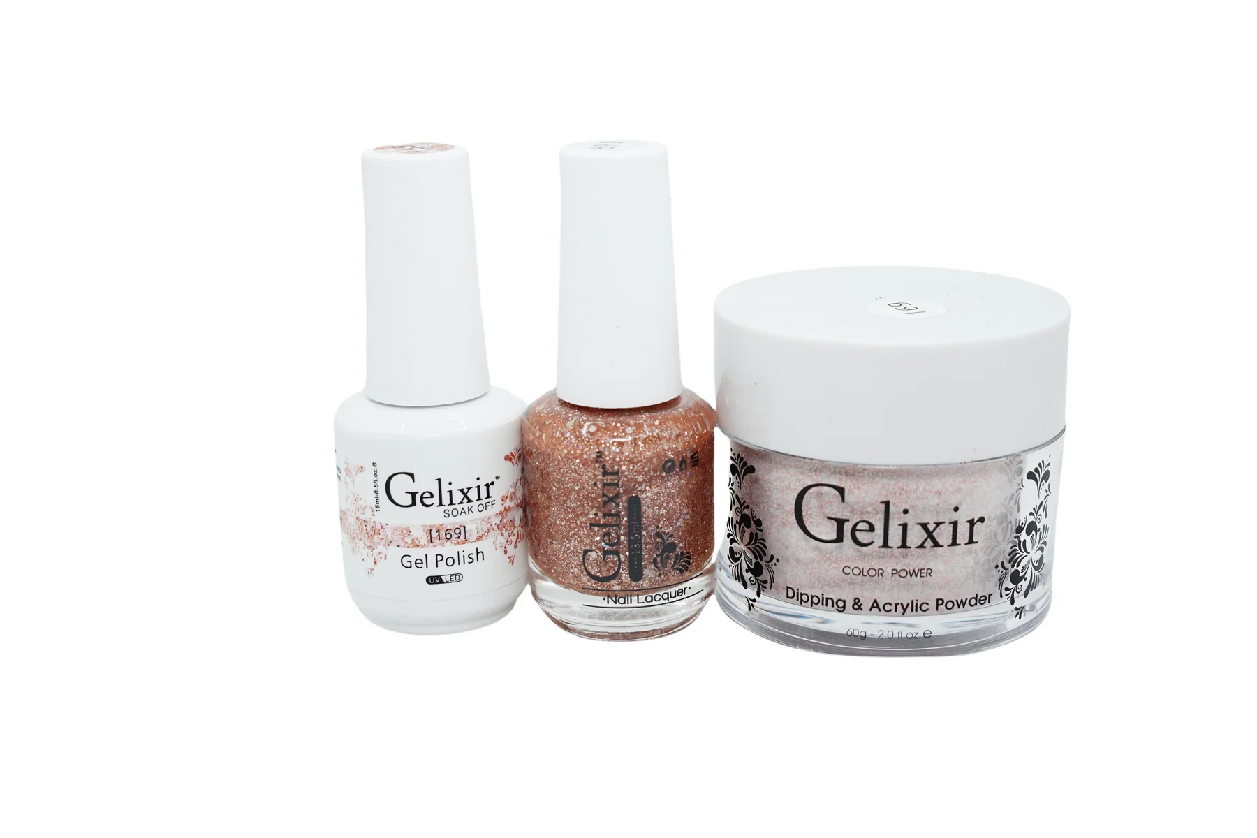 Gelixir UV/LED Soak Off #169 Gel & Polish 3in1 - 15ml & 13.5ml