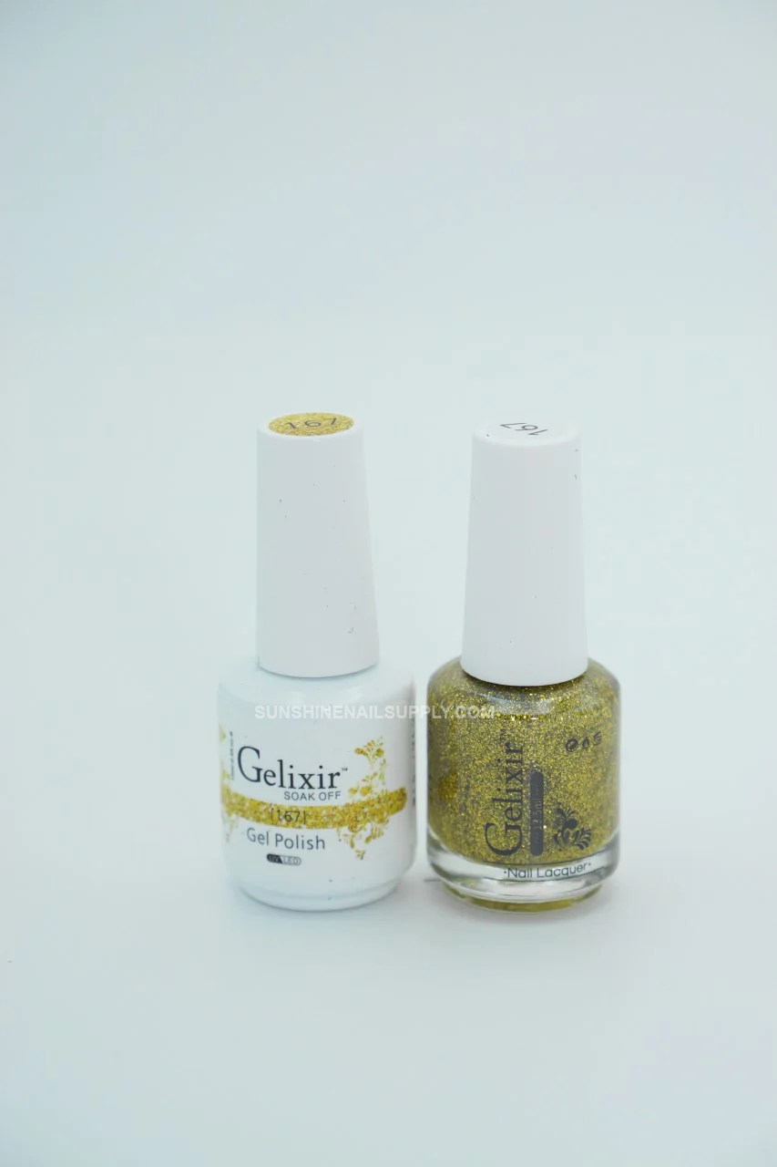 Gelixir UV/LED Soak Off Matching Gel and Polish 3in1 - #167