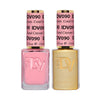 DND Diva #090 Cravers Coral Gel & Lacquer Set - UV/LED