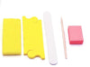 Disposable Pedicure Kit with Toe Separator Purple/Yellow