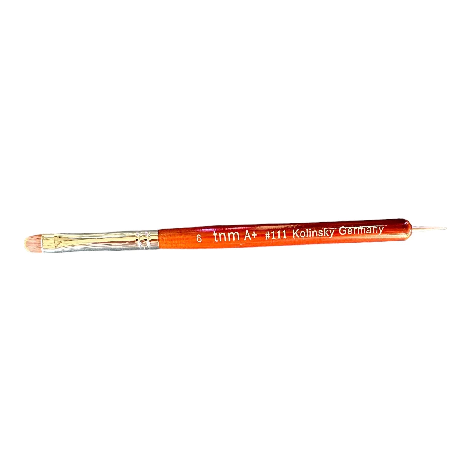 Kolinsky French Nail Brush Size 6 – Precision Nail Art Tool