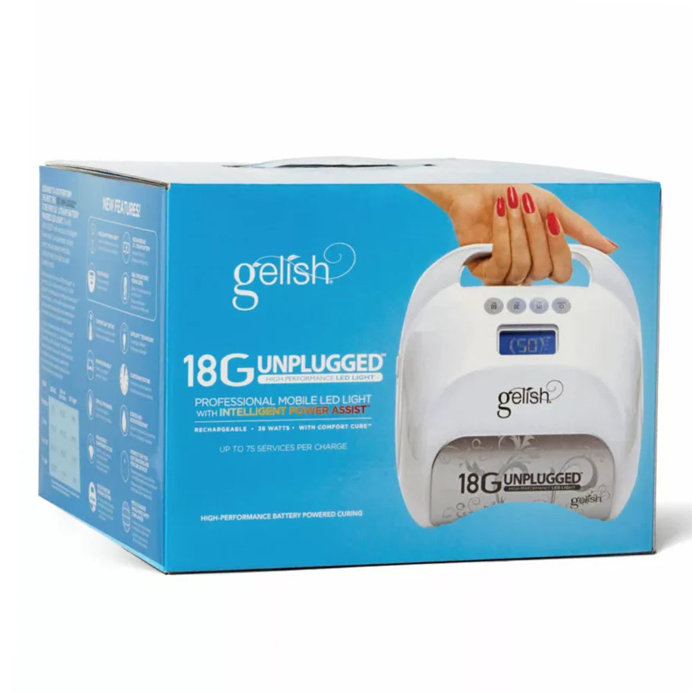 gelish 18G unplugged cordless LED lamp (36W) - portable