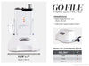 Gelish Go File Nail Drill – 35,000 RPM, Hybrid E-File, Portable