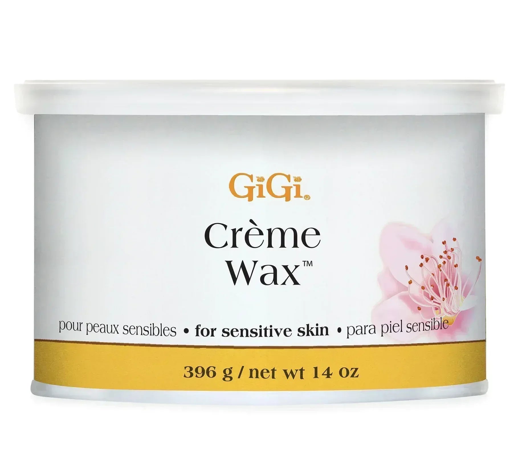 GiGi Crème Wax for Sensitive Skin - 14oz Gentle Hair Removal