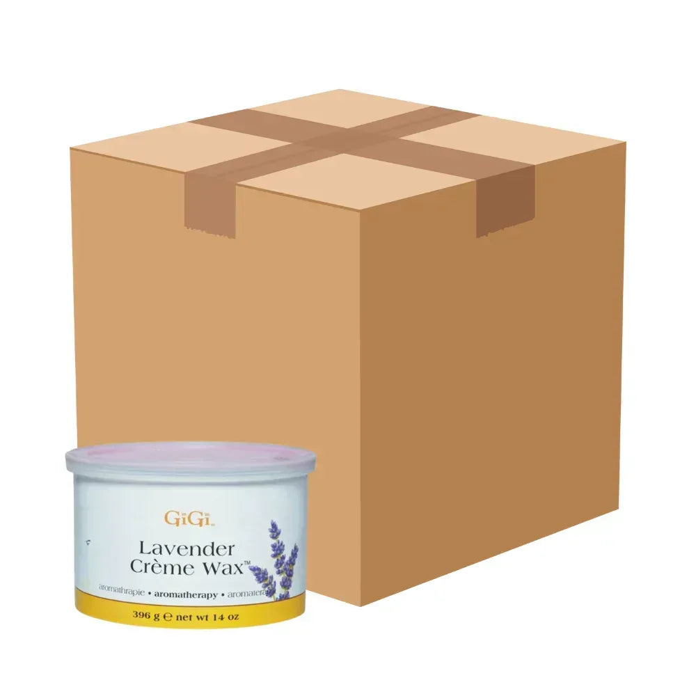 GiGi Lavender Crème Wax - 14oz Aromatherapy Hair Removal