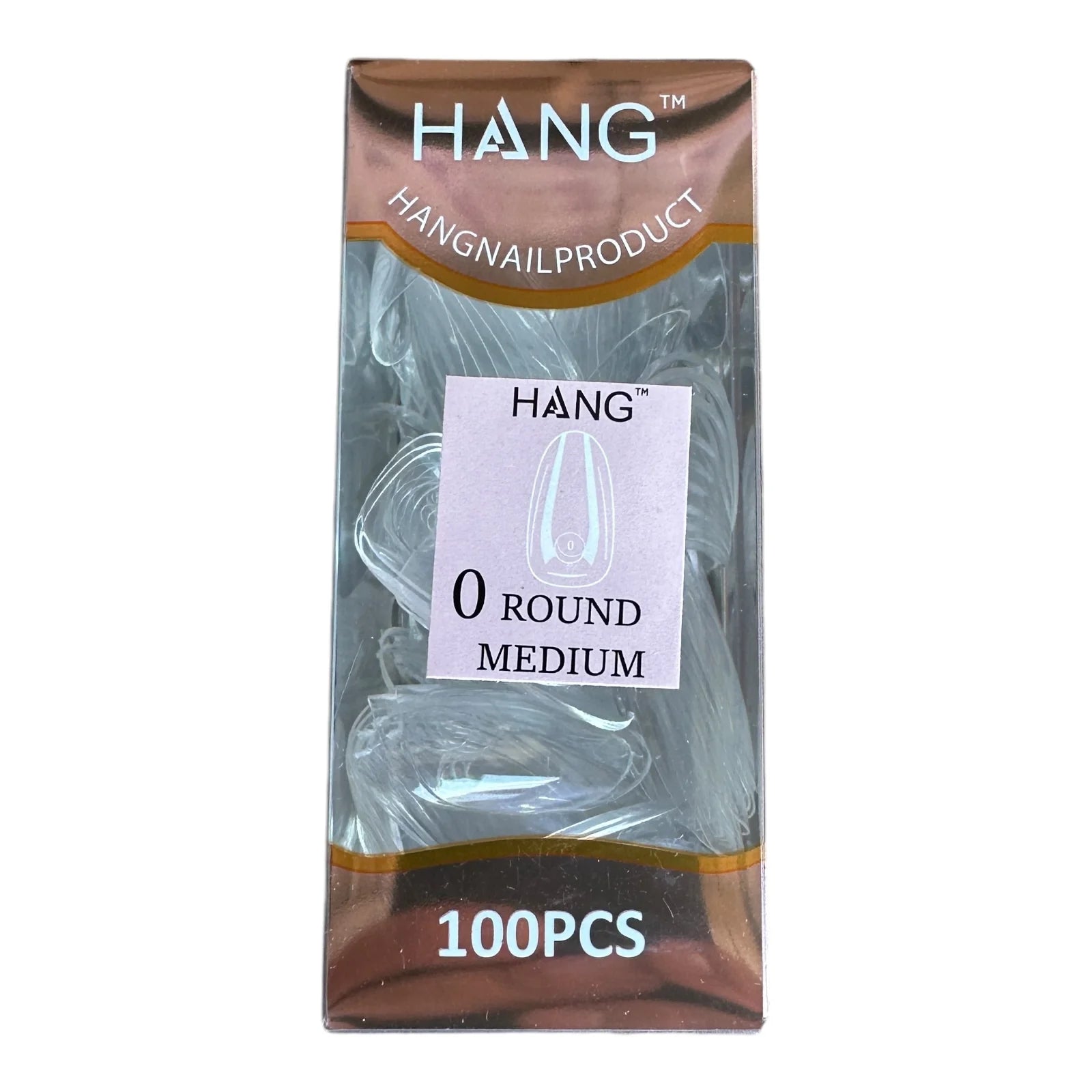 Hang Soft Gel Ex Nail Tip – Round Refill, Flex Fit & Durable