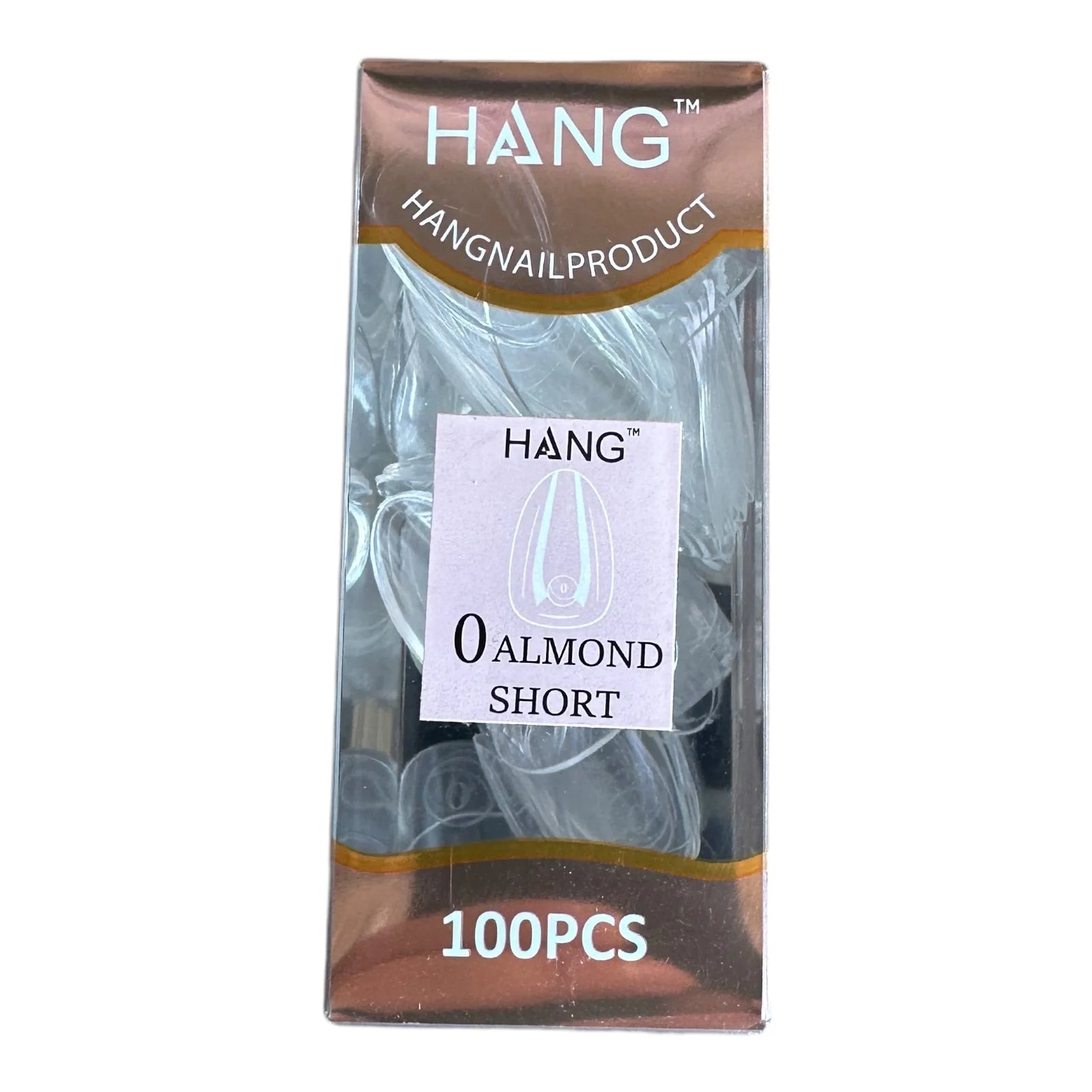Hang Soft Gel Ex Nail Tip – Almond Refill, Flex Fit & Durable