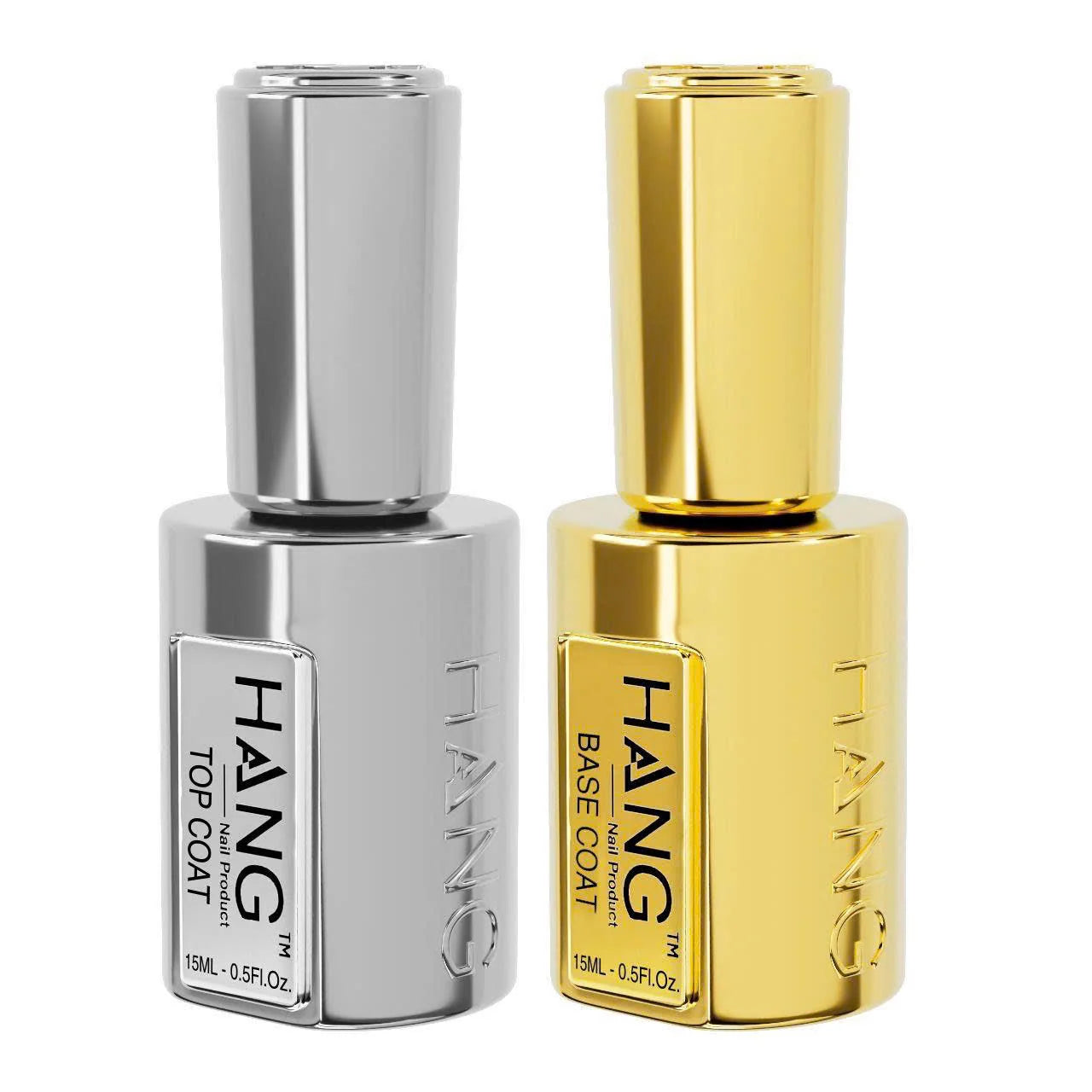Hang Gel Top & Base Coat Duo – No Clean, Long-Lasting 5ml