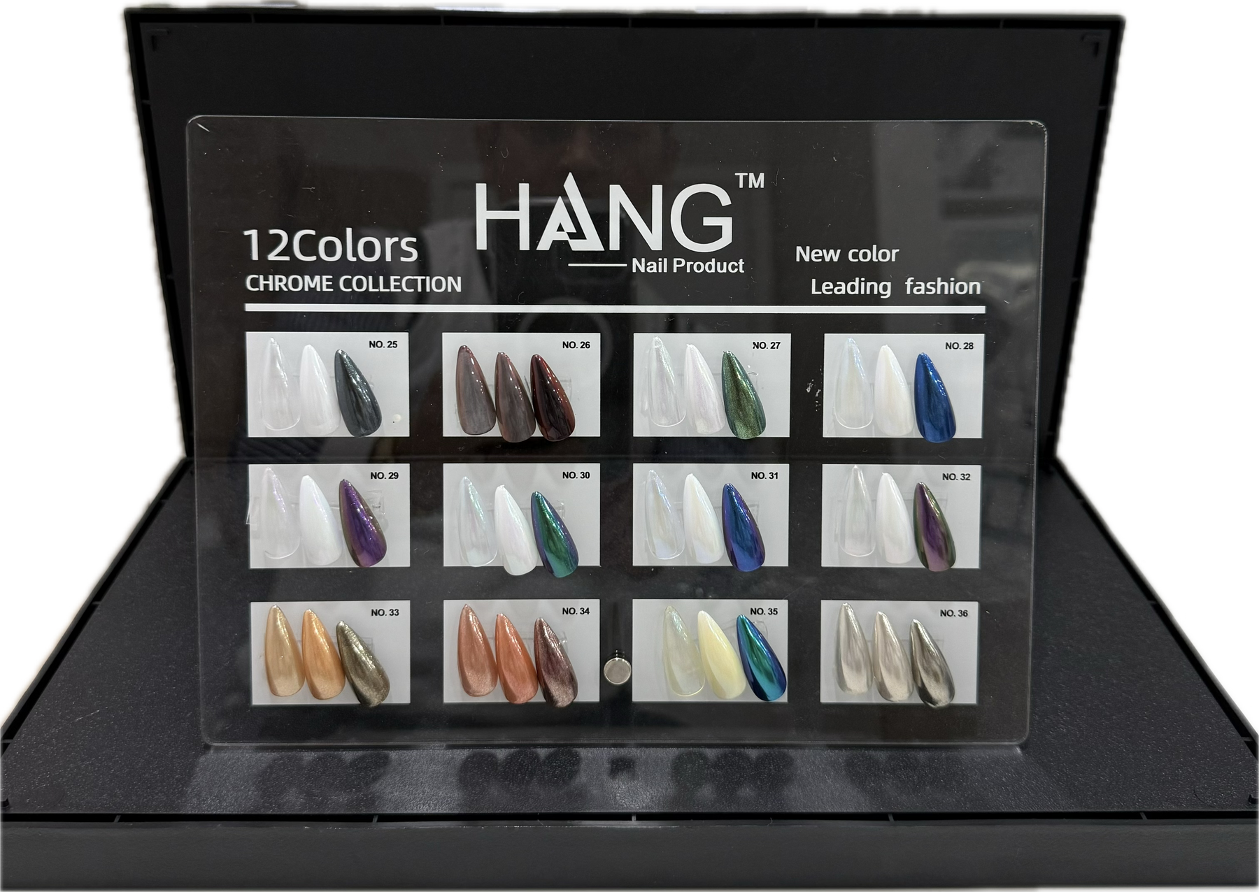 Hang 12 Colors Chrome Powder Set #25–#36