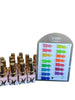 Mabel Gel 15 Glitter Gel Colors - F18 Soak Off Gel Polish (0.5oz)