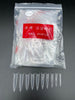 Nail Tips #E44 – 550 PCS, Sizes #0-#10, Ideal for Manicures