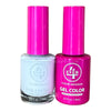 4Ever Gel UV/LED Soak Off Gel Polish Duo Set #301 - Long-Wear