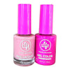 4Ever Gel UV/LED Soak Off Gel Polish Duo Set #321 - Long-Wear