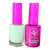 4Ever Gel Polish Duo #355 Lush Lemonade Nail Set