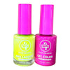 4Ever Gel Polish Duo #358 Lemonade Stand Nail Set