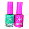 4Ever Gel Polish Duo #363 Lagoon Luster Nail Set