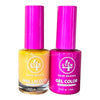 4Ever Gel Polish Duo #373 Amber Alchemy Nail Set