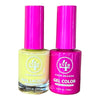 4Ever Gel Polish Duo #374 Sunshine Sorbet Nail Set