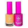 4Ever Gel Polish Duo #377 Pumpkin Spice Nail Set