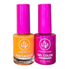4Ever Gel Polish Duo #378 Tangerine Dream Nail Set