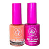 4Ever Gel Polish Duo #379 Pumpkin Pizzazz Nails
