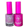 4Ever Gel Polish Duo #385 Burgundy Bloom Nails