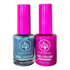 4Ever Gel Polish Duo #400 Pine Frost Nail Set