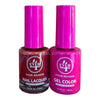 #424 - 4Ever Gel UV/LED Soak Off Gel Polish - Cranberry Crystal