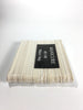 Mini Nail File 80/80 Wood Center – 50 Pcs Pack for Nail Care