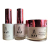 KAT UV/LED Soak Off Gel Polish 3in1 Set - Gel, Lacquer & Powder #016