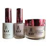 KAT UV/LED Soak Off Gel Polish 3in1 Set - Gel, Lacquer & Powder #017