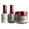 KAT UV/LED Soak Off Gel Polish 3in1 Set - Gel, Lacquer & Powder #024