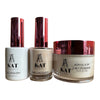 KAT UV/LED Soak Off Gel Polish 3in1 Set - Gel, Lacquer & Powder #025