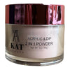 KAT UV/LED Soak Off Gel Polish 3in1 Set - Gel, Lacquer & Powder #027