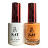 KAT UV/LED Soak Off Gel Polish 3in1 Set - Gel, Lacquer & Powder #034