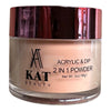 KAT UV/LED Soak Off Gel Polish 3in1 Set - Gel, Lacquer & Powder #034