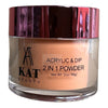 KAT UV/LED Soak Off Gel Polish 3in1 Set - Gel, Lacquer & Powder #036