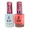KAT UV/LED Soak Off Gel Polish 3in1 Set - Gel, Lacquer & Powder #037