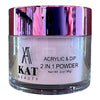 KAT UV/LED Soak Off Gel Polish 3in1 Set - Gel, Lacquer & Powder #038
