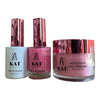#052 KAT Beauty UV/LED Soak Off Gel Polish Set 3in1 - 15ml, 13.5ml