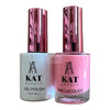 #053 KAT Beauty UV/LED Soak Off Gel Polish Set 3in1 - 15ml, 13.5ml