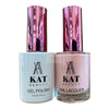 #055 KAT Beauty UV/LED Soak Off Gel Polish Set 3in1 - 15ml, 13.5ml