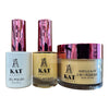 #056 KAT Beauty UV/LED Soak Off Gel Polish Set 3in1 - 15ml, 13.5ml