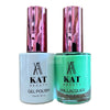 #058 KAT Beauty UV/LED Soak Off Gel Polish Set 3in1 - 15ml, 13.5ml