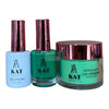 KAT UV/LED Soak Off Gel Polish 3in1 #161 - Green Nail Polish