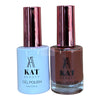 KAT UV/LED Soak Off Gel Polish 3in1 #168 - Warm Taupe Nails