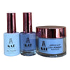 KAT UV/LED Soak Off Gel Polish 3in1 #170 - Soft Blue Nails