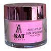KAT UV/LED Soak Off Gel Polish 3in1 #184 - Vibrant Coral Pink